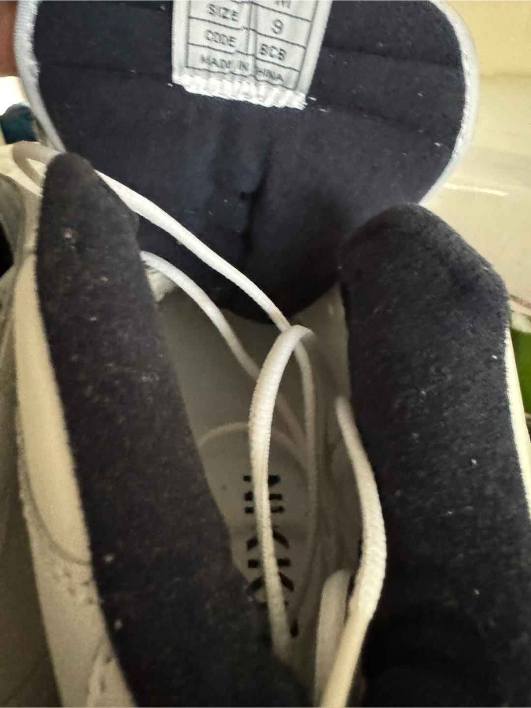 Nikken White High-Top Sneakers - Size 9 - photo 4