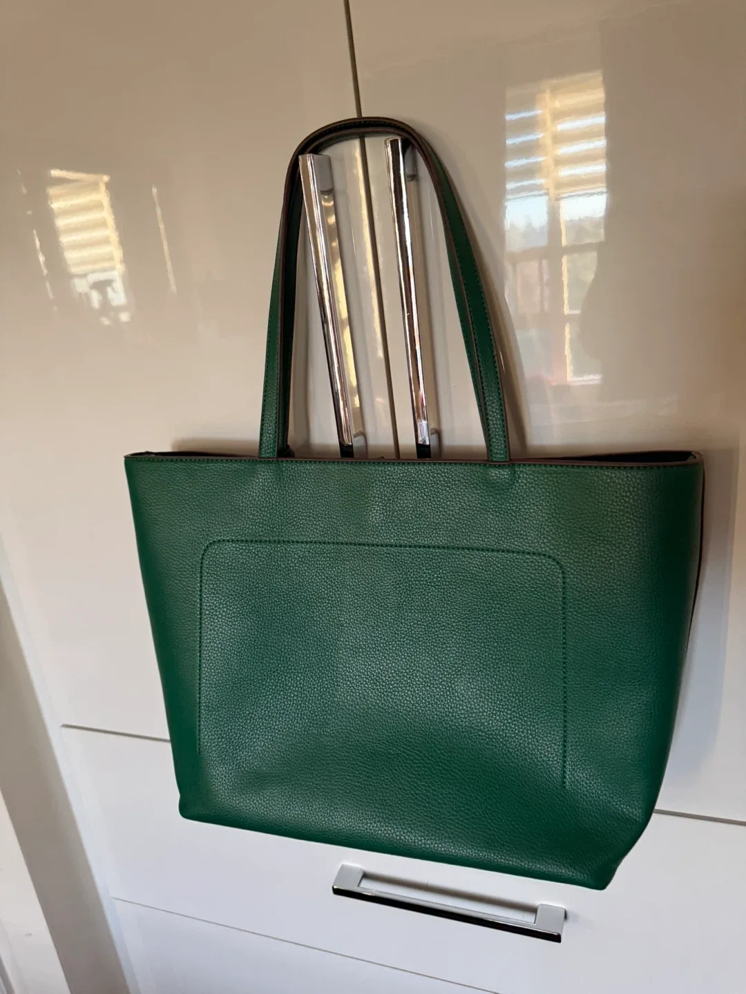 Anne Klein Green Tote Bag image indicator(3)