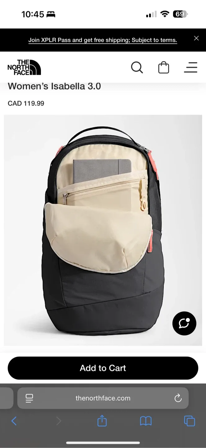 The North Face Isabella 3.0 Backpack - Mint image indicator(2)