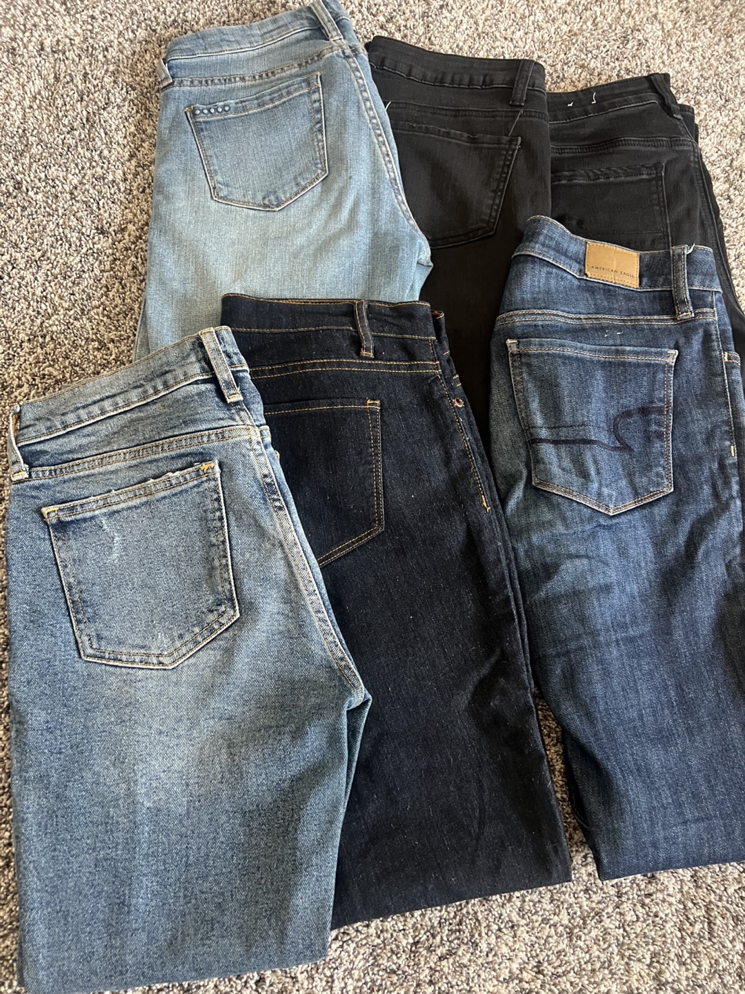 Mixed Lot Jeans - American Eagle, Old Navy