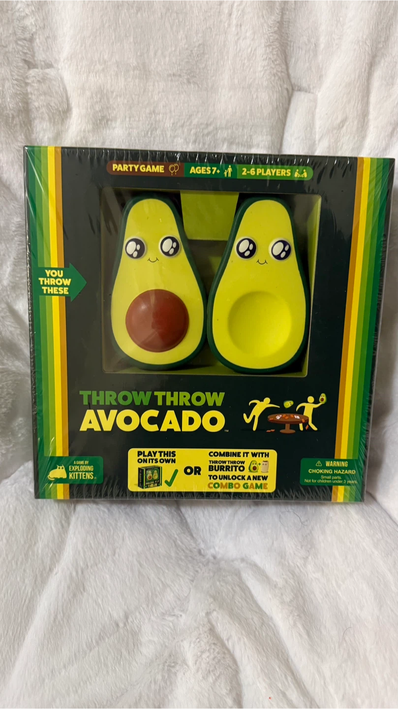 Throw Throw Avocado - Dodgeball Card Game