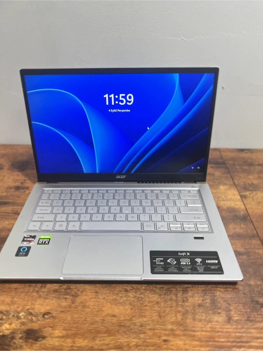 Acer Swift X Laptop - Ryzen 7, 16GB RAM thumbnail