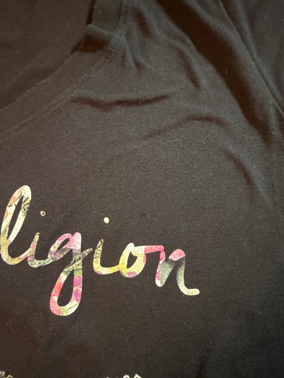 True Religion Black Graphic Tee - XL - photo 5
