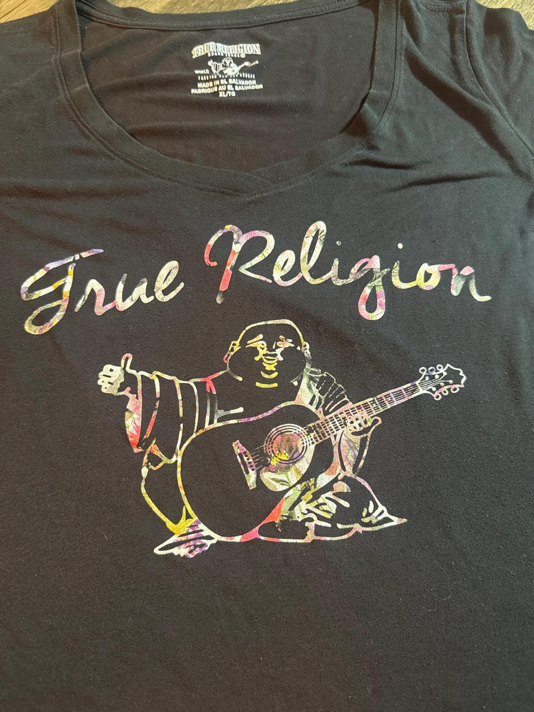 True Religion Black Graphic Tee - XL - photo 3