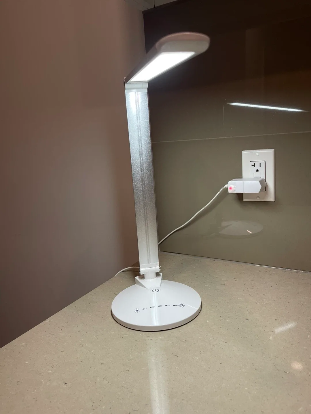 White LED Desk Lamp image indicator(2)