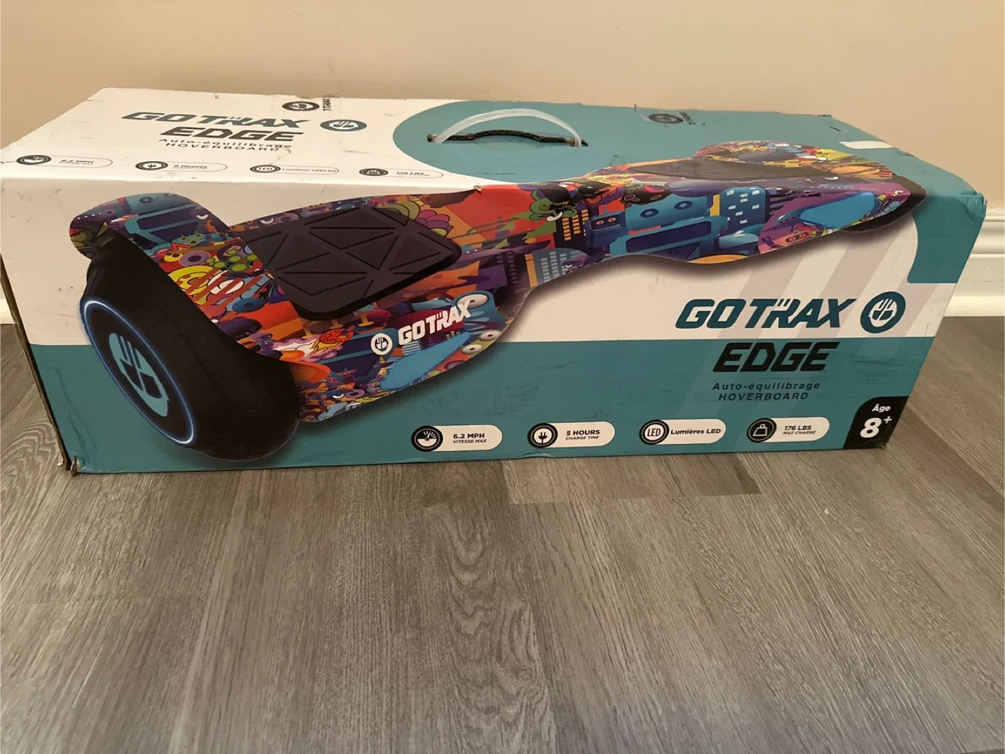GOTRAX Edge Hoverboard - Like New thumbnail