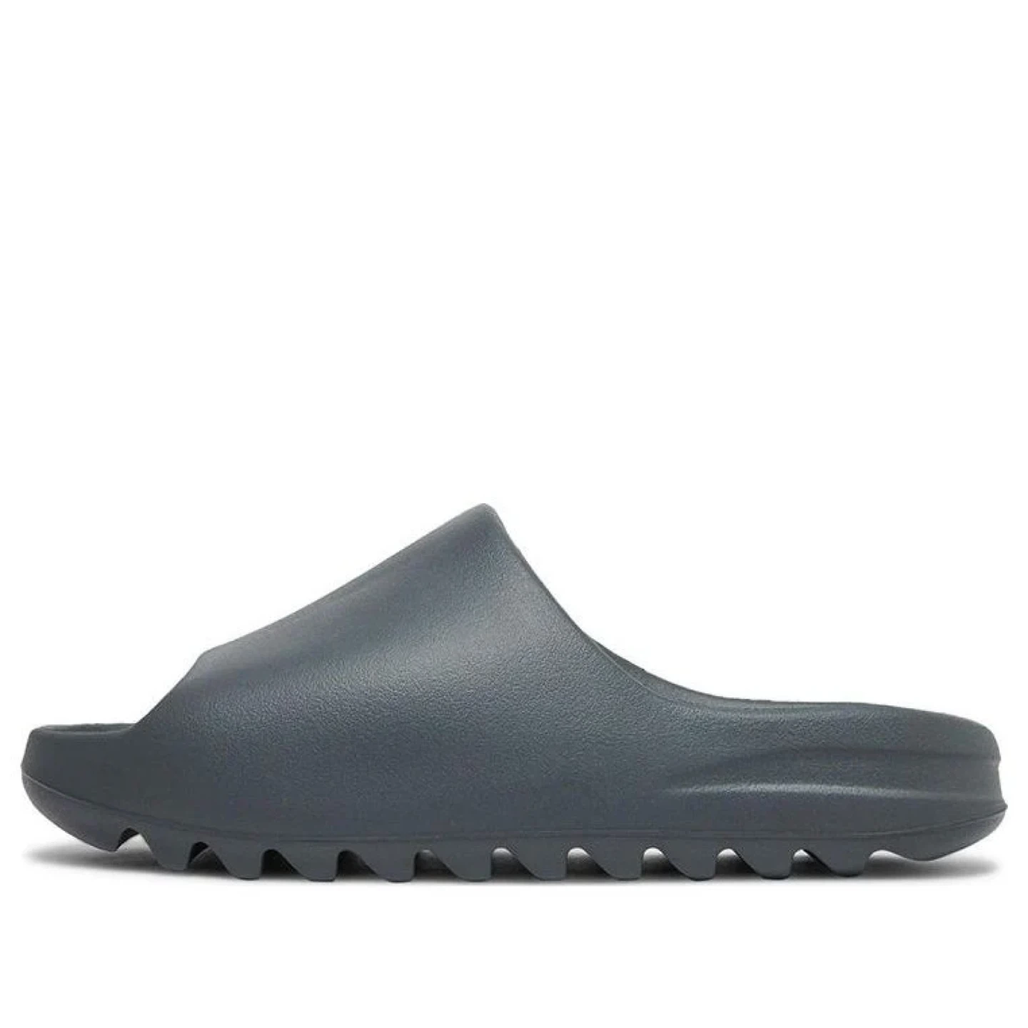Yeezy Slides in Slate Grey, size 10. - photo 2