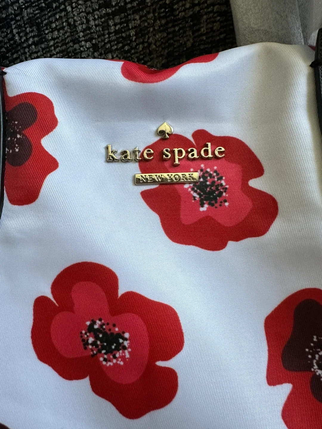 Kate Spade Floral Print Tote Bag - New image indicator(3)