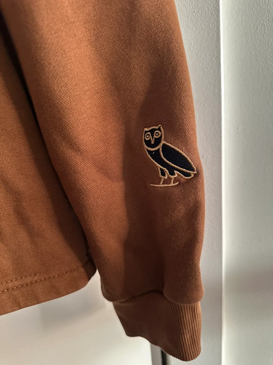 OVO (October's Very Own) Brown 1/4 Zip Pullover - Large image indicator(4)