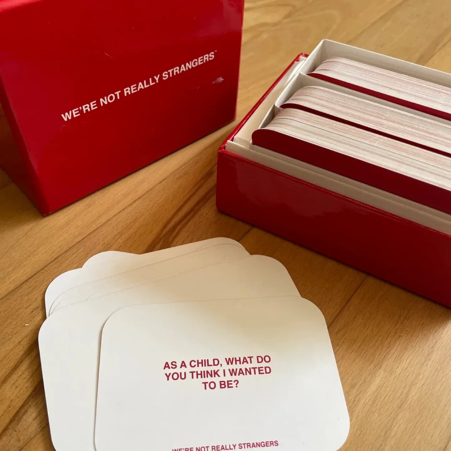 We're Not Really Strangers Card Game image indicator(4)