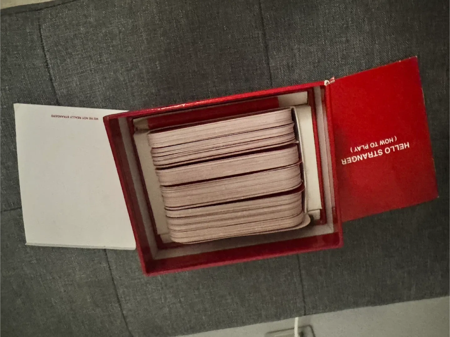 We're Not Really Strangers Card Game image indicator(3)