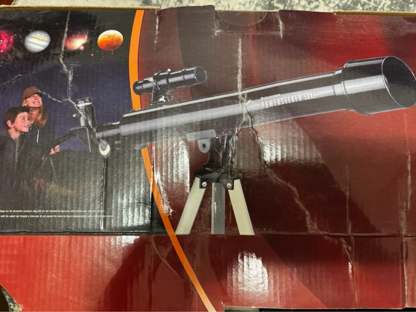 Celestron PowerSeeker 50AZ Telescope thumbnail