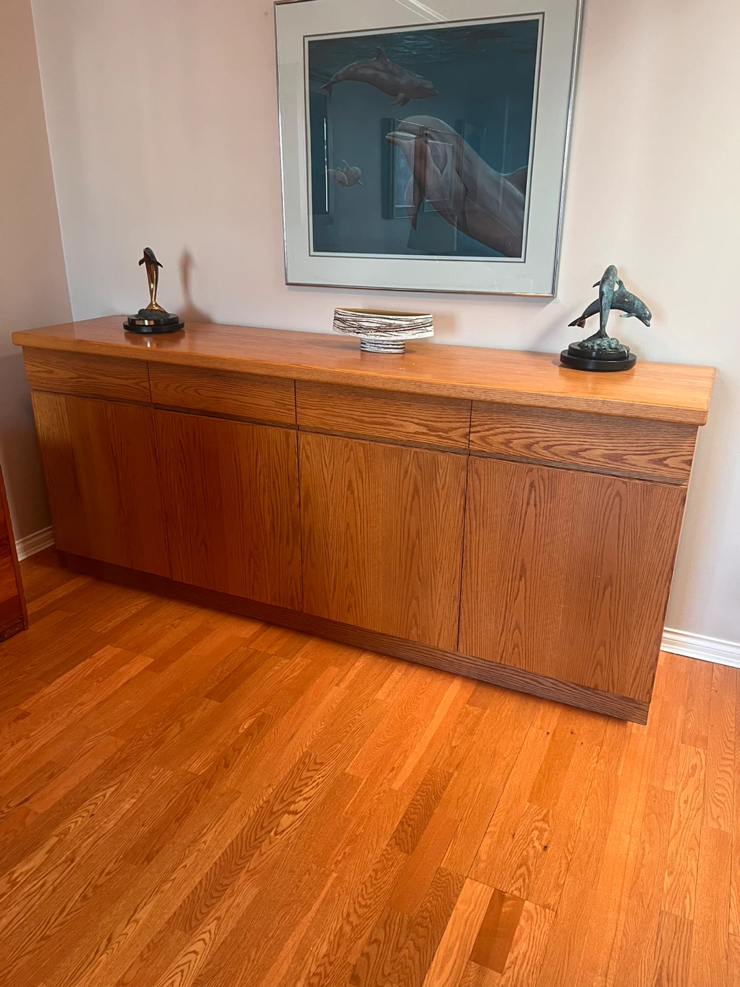 Custom Oak Buffet
