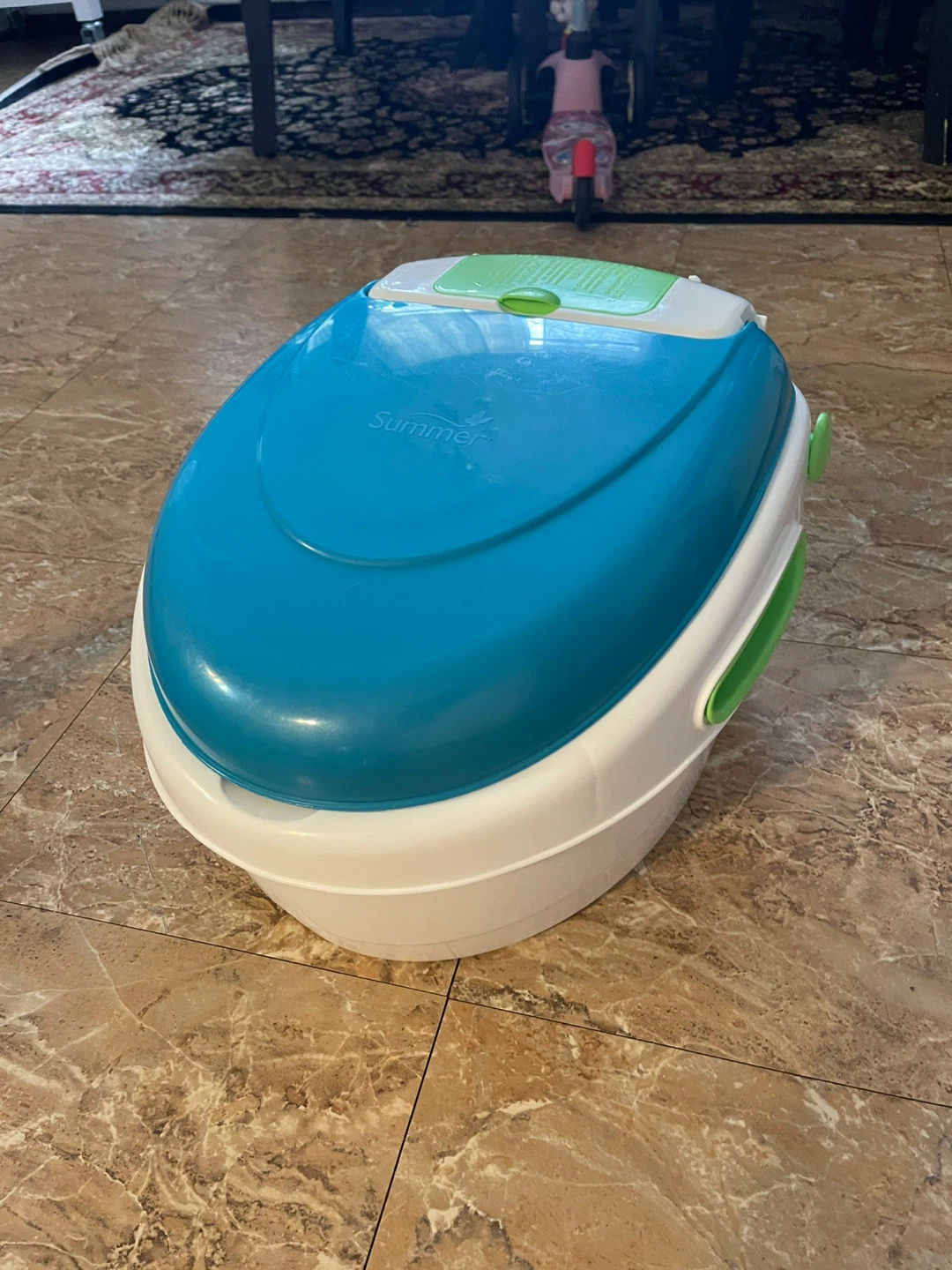 Summer Infant My Size Potty - White/Blue - photo 3