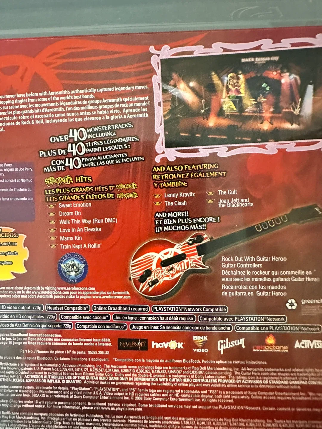 Guitar Hero Aerosmith - Playstation 3 (PS3) image indicator(3)