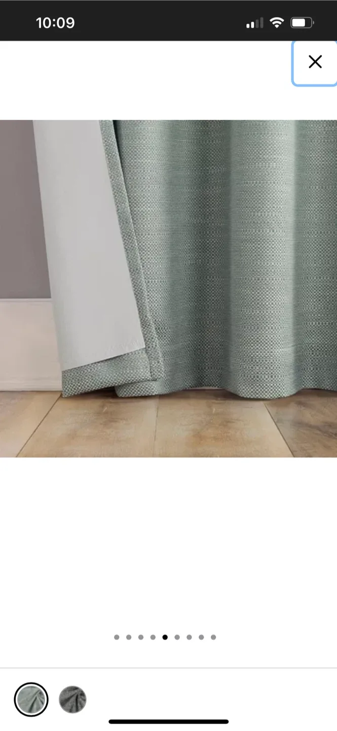 Indigo Road Sarasi Contrast Tweed Curtain Panel image indicator(3)