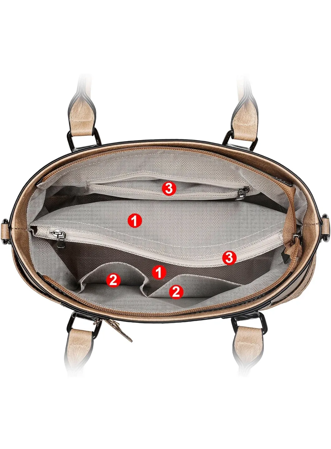 Beautiful Handbag with Shoulder Strap. image indicator(4)