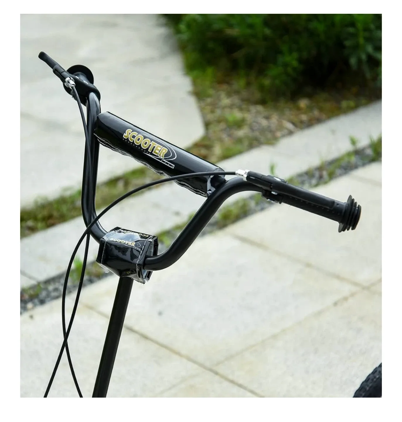 Aosom Scooter with Inflatable Rubber Wheels. image indicator(6)