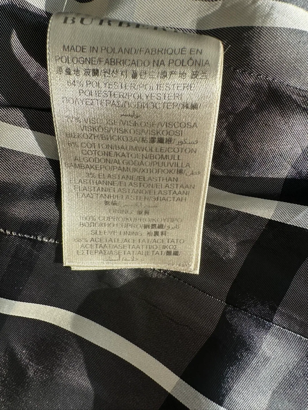 Burberry Black Blazer image indicator(10)