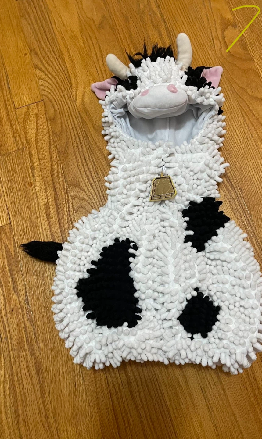 Going Wild Cow Costume, 3-6 Months