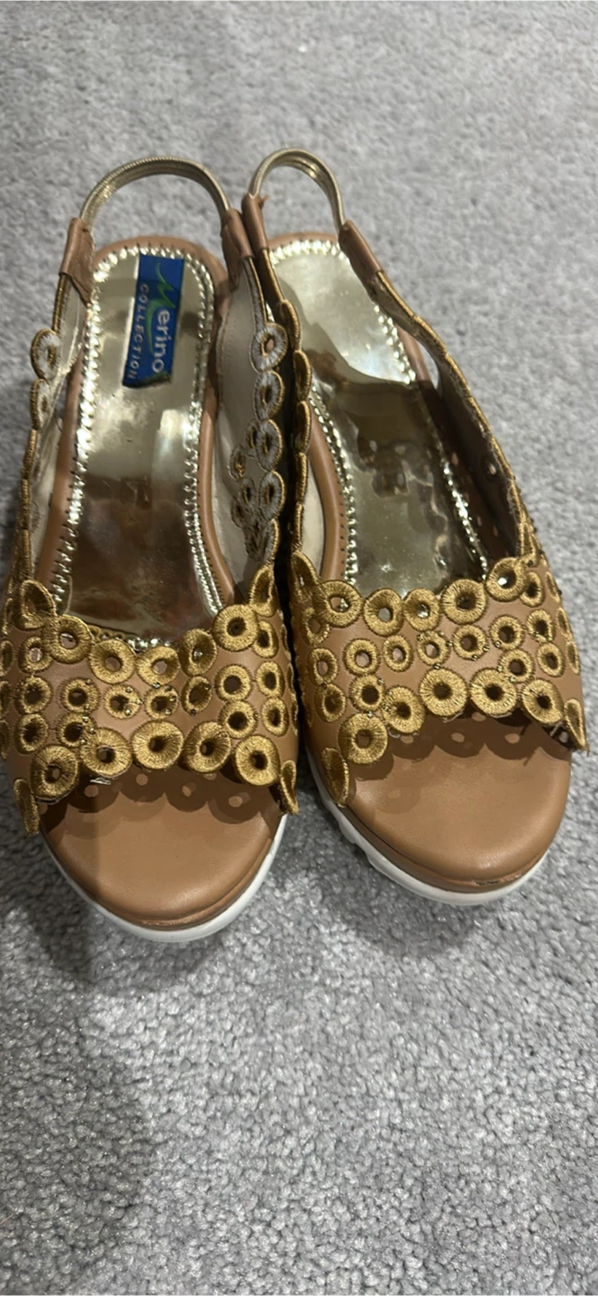 Party wear  Brown Sandals - photo 3