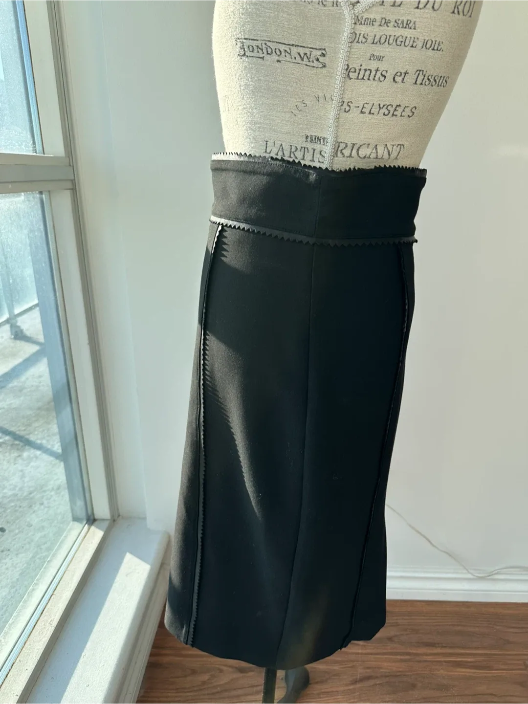 Burberry High Waisted Pencil Skirt image indicator(3)