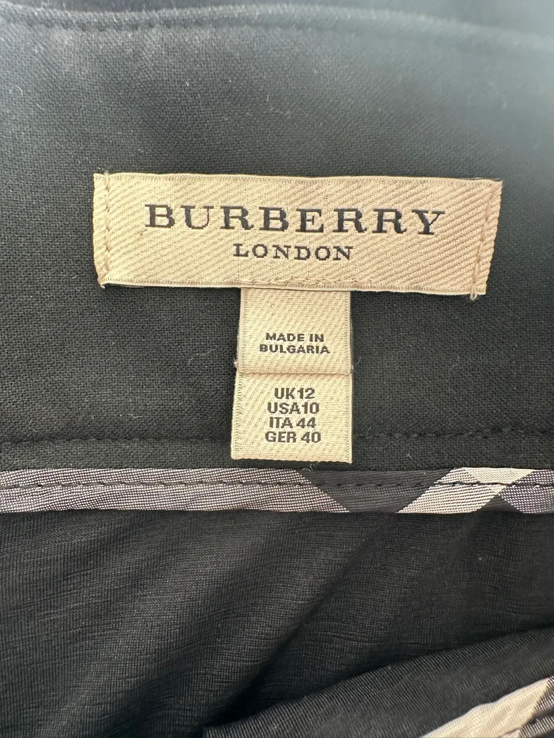 Burberry High Waisted Pencil Skirt image indicator(8)