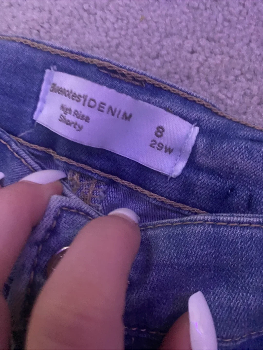 Refuge Denim Shorts Size 0 image indicator(6)