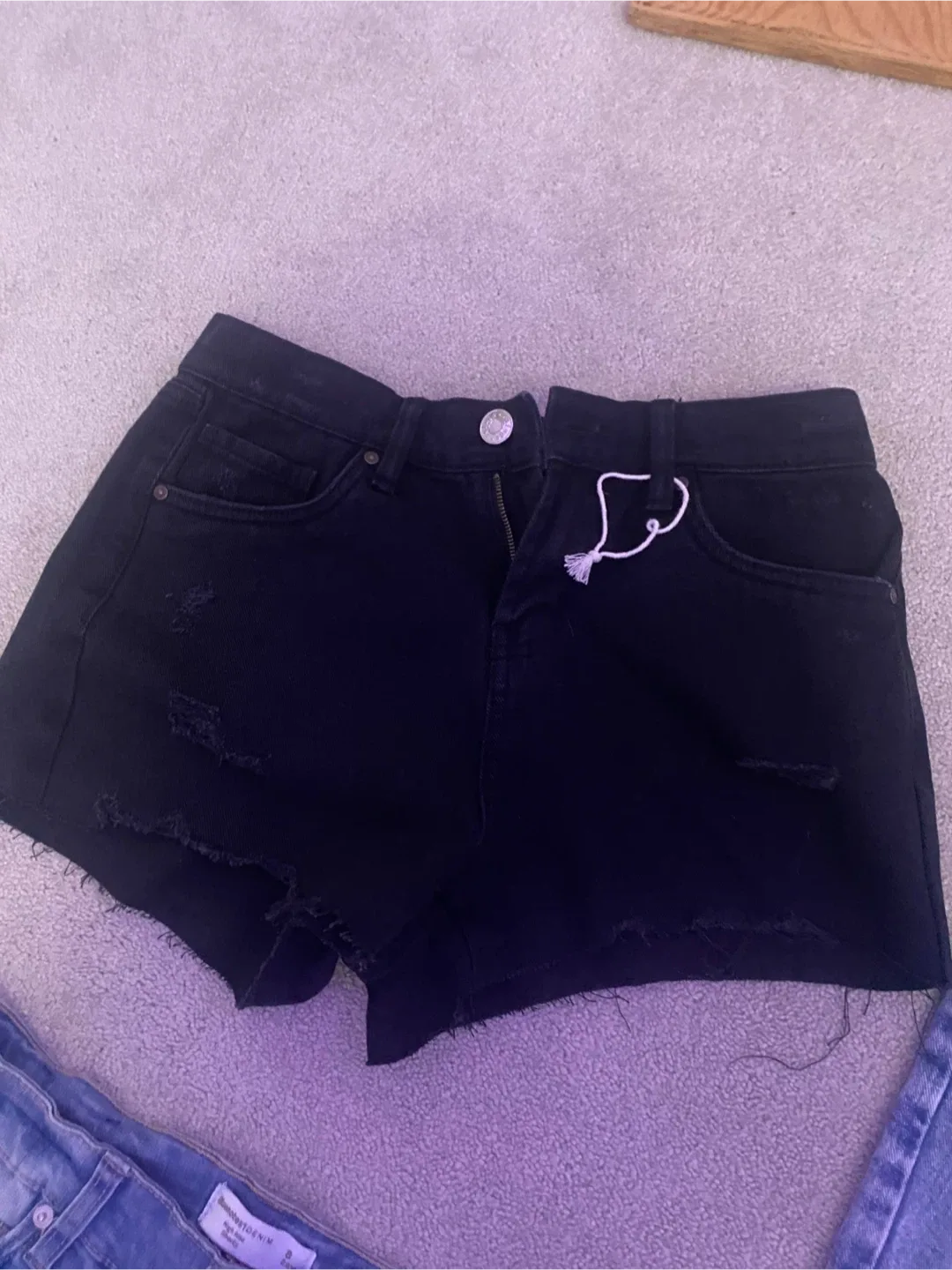 Refuge Denim Shorts Size 0 image indicator(3)
