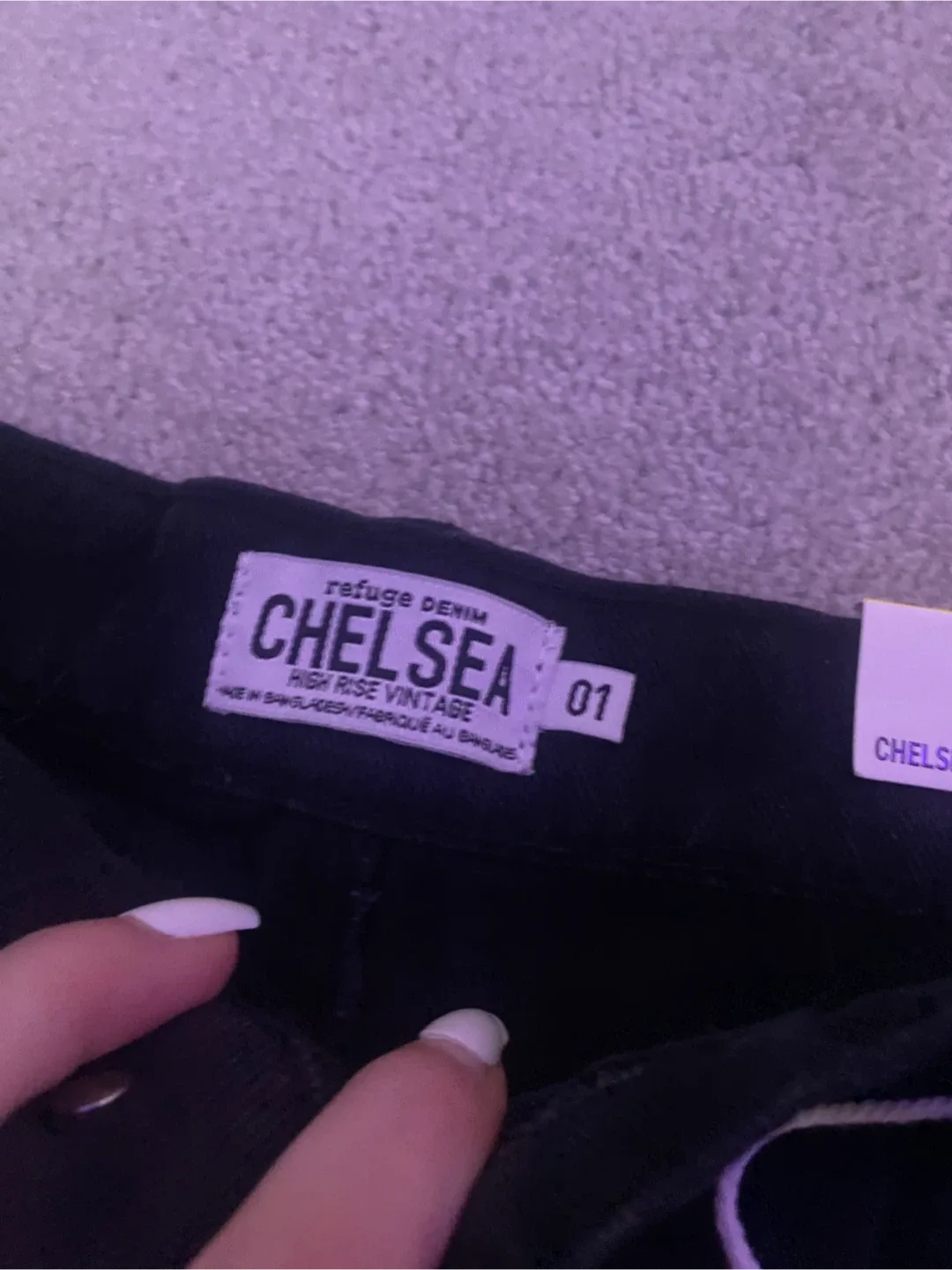 Refuge Denim Shorts Size 0 image indicator(4)