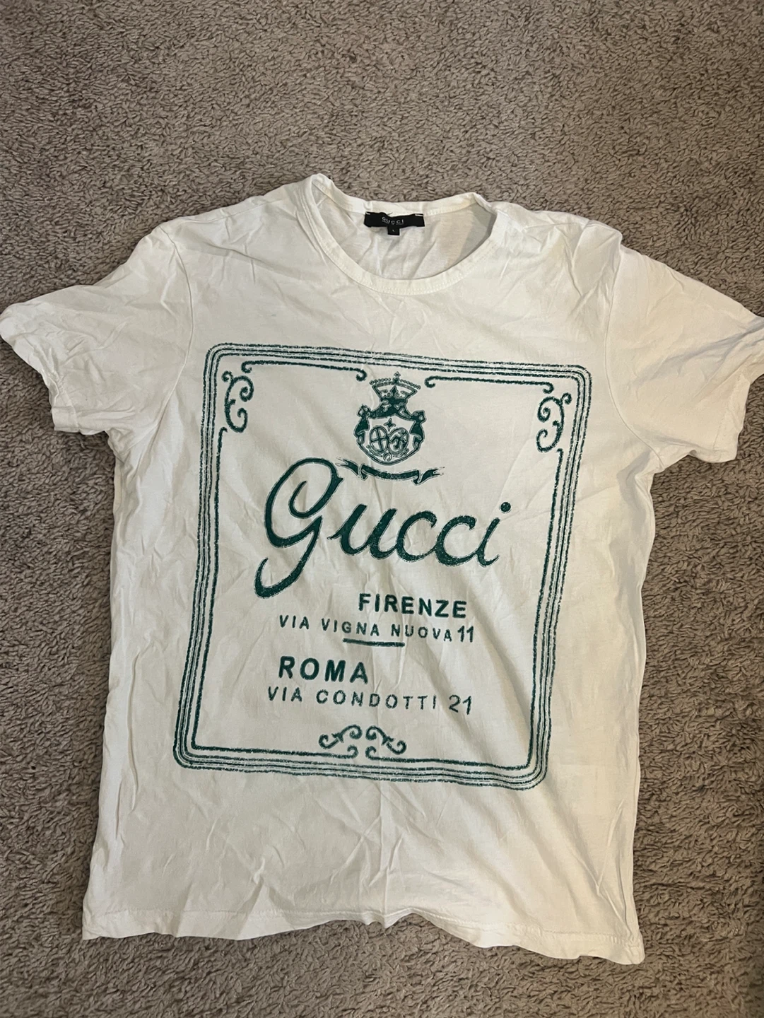 Gucci Firenze Roma White T-Shirt - photo 2