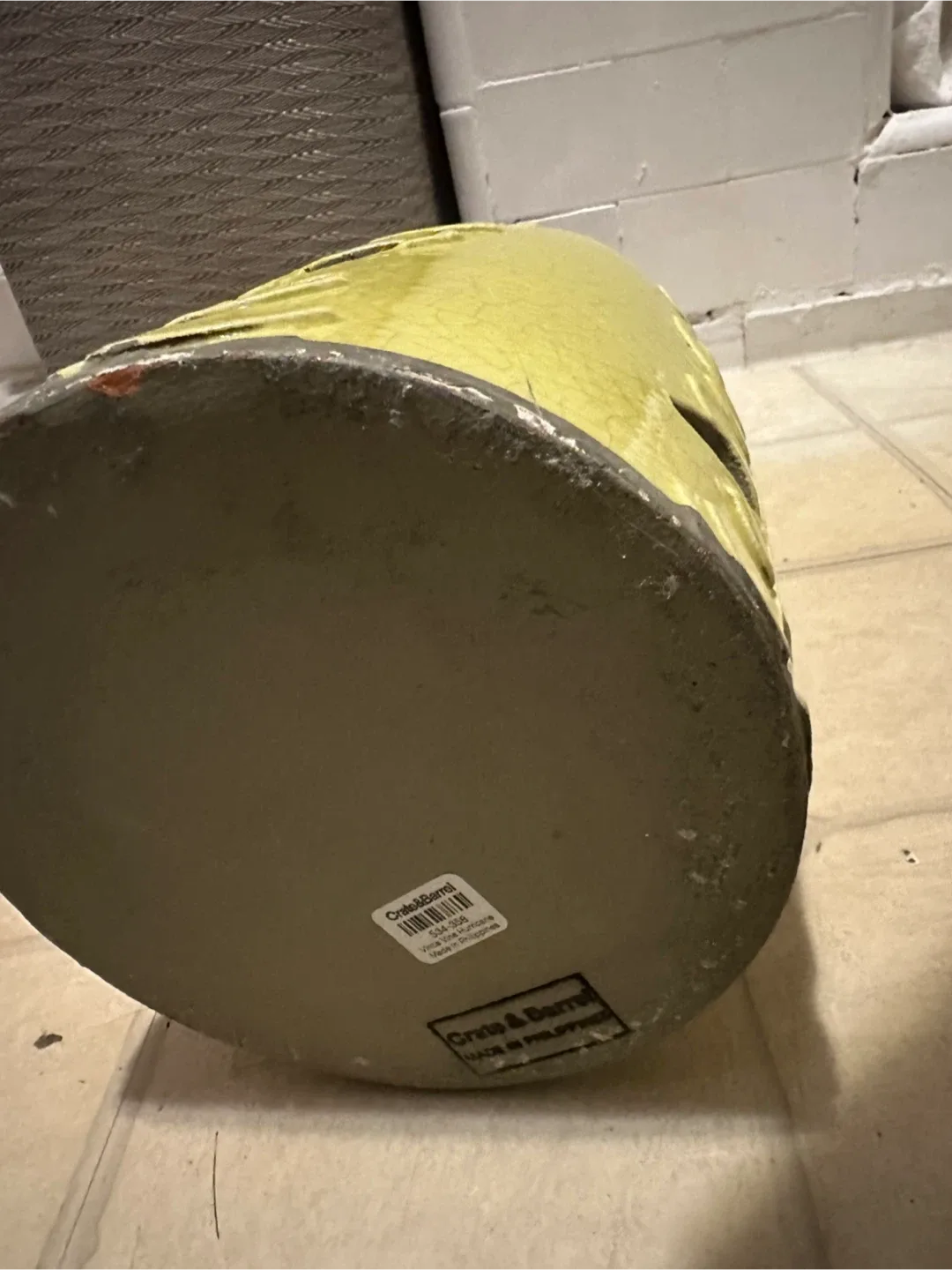 West Elm  Celadon Ceramic Vase image indicator(4)