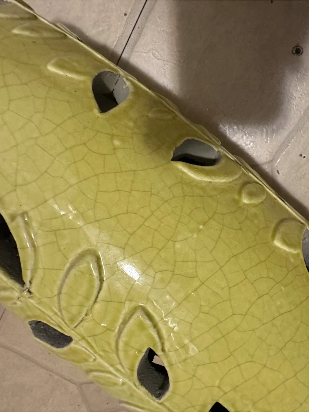 West Elm  Celadon Ceramic Vase image indicator(3)