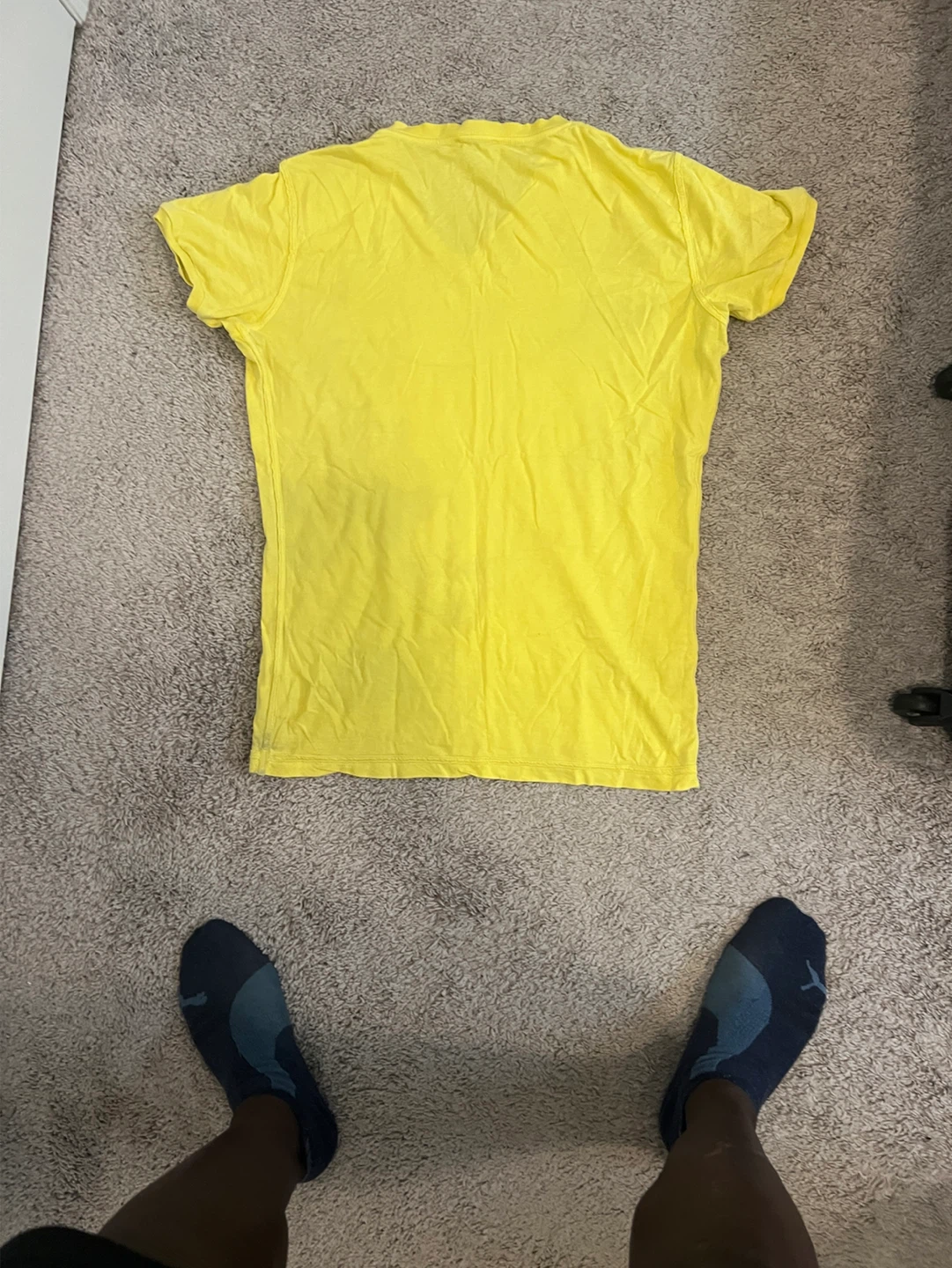 Diesel Yellow Graphic T-Shirt - Size L