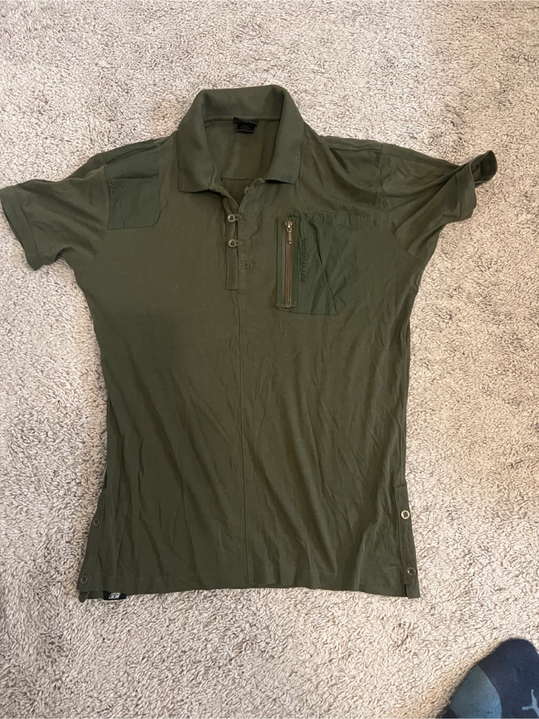 FIFTYFOUR Polo Shirt - Olive Green - photo 5