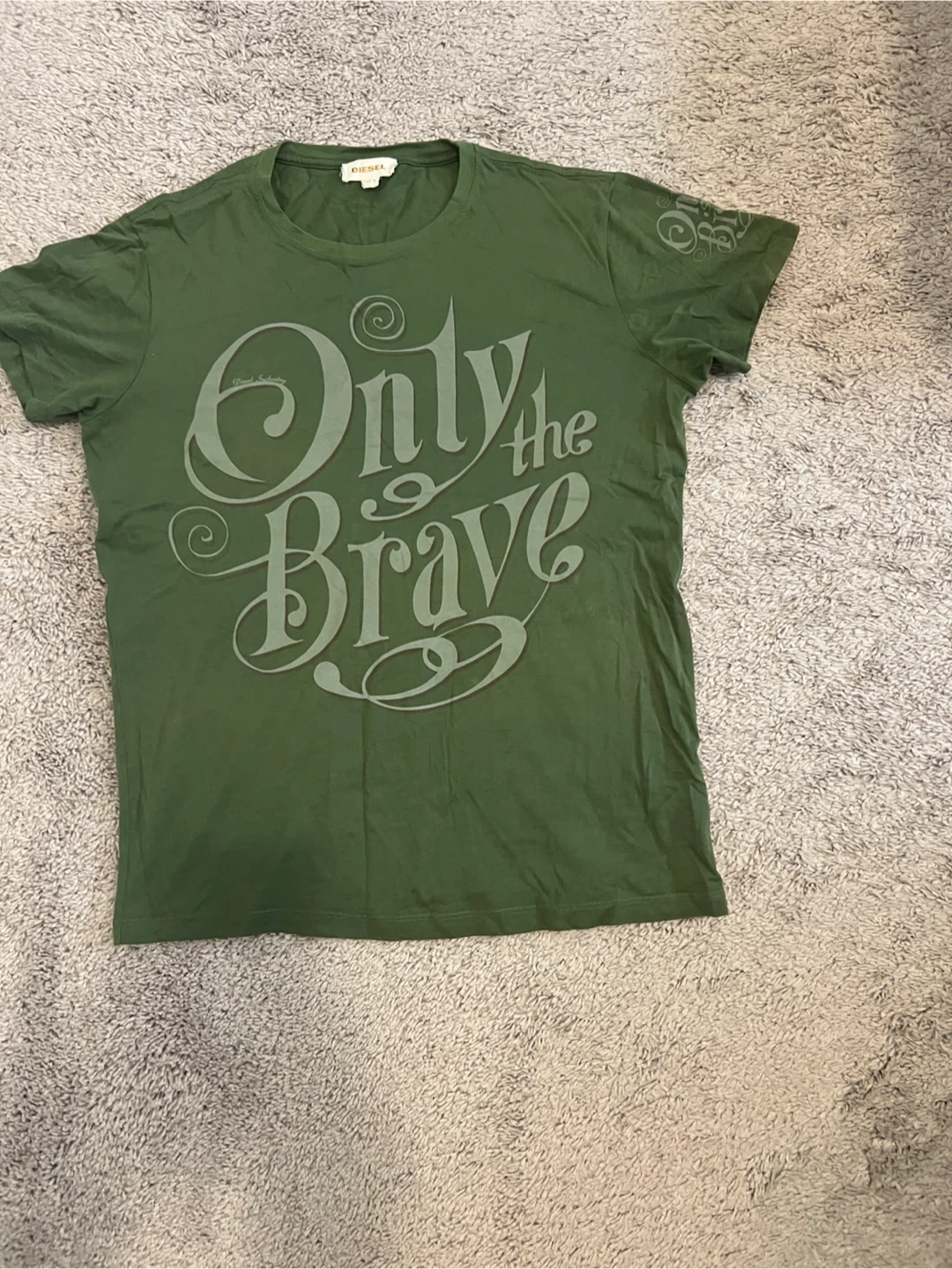 Diesel 'Only the Brave' Green Tee - photo 4
