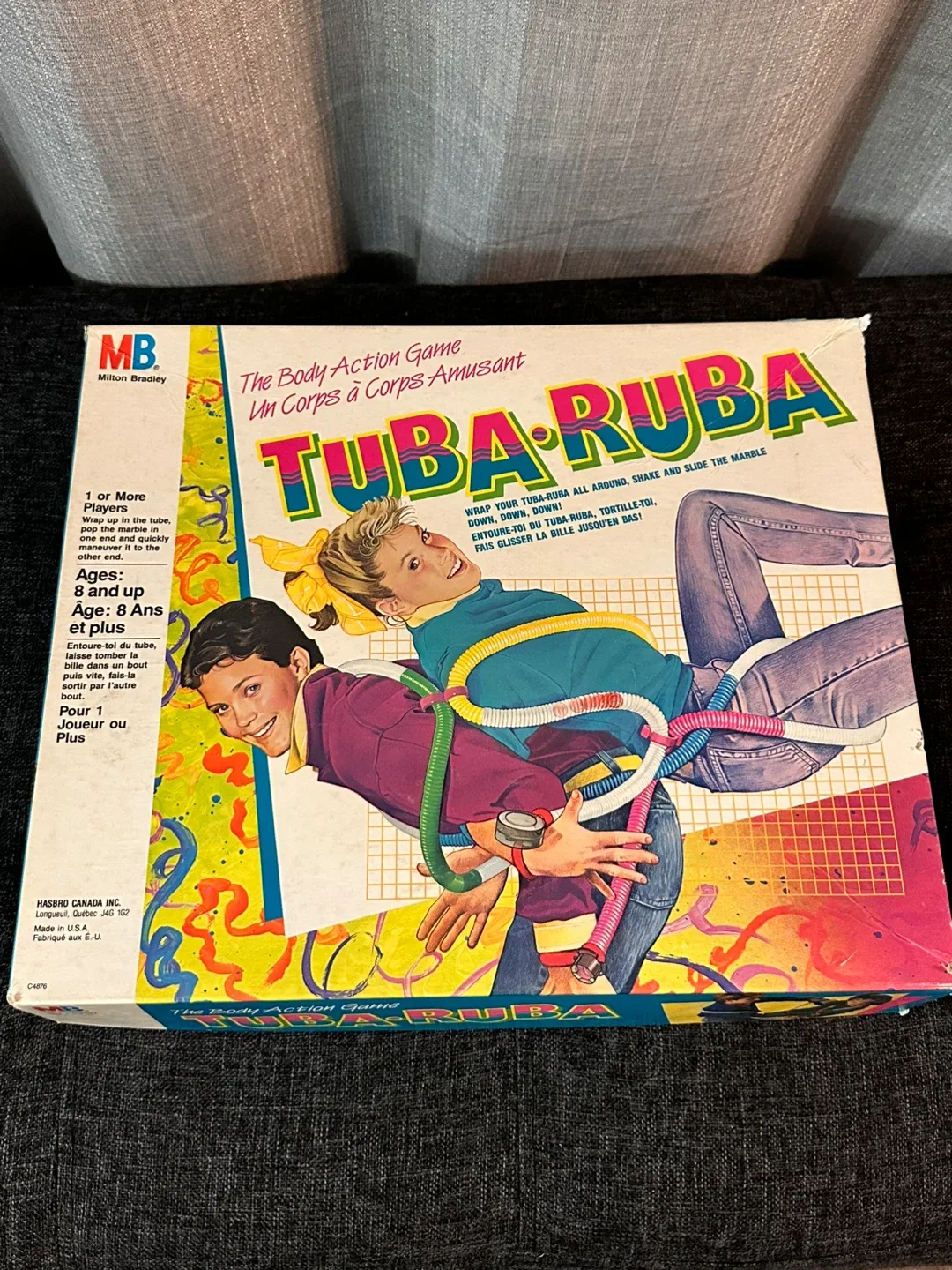 Vintage TUBA RUBA Body Action Game 1987 Milton Bradley (No gate) thumbnail