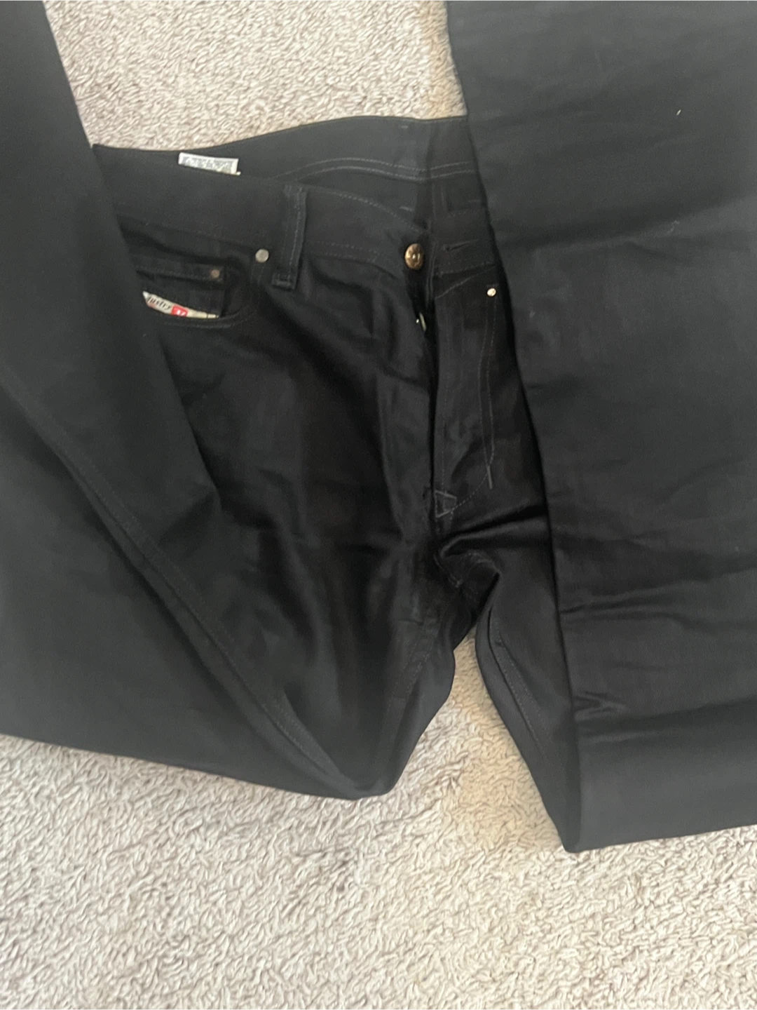 Diesel SAFADO Slim-Straight Jeans, Black - photo 5
