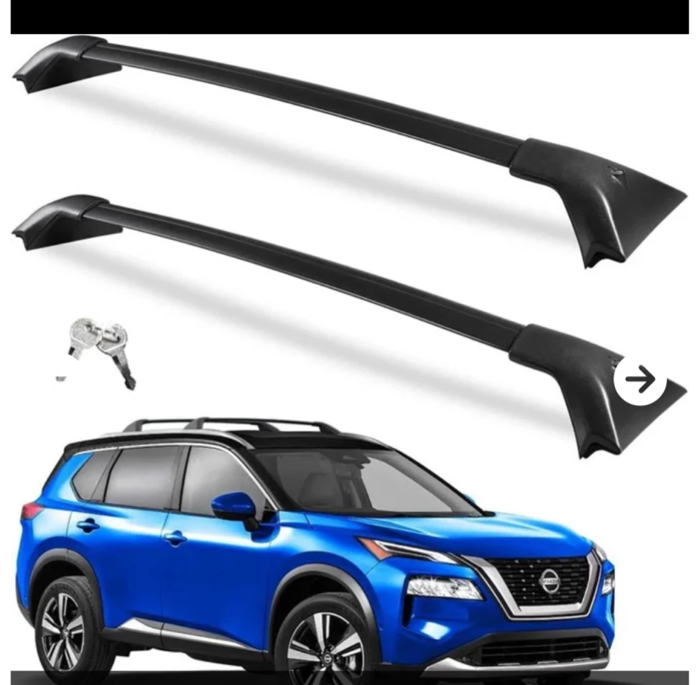 Roof Rack Cross Bars for Nissan Rogue
