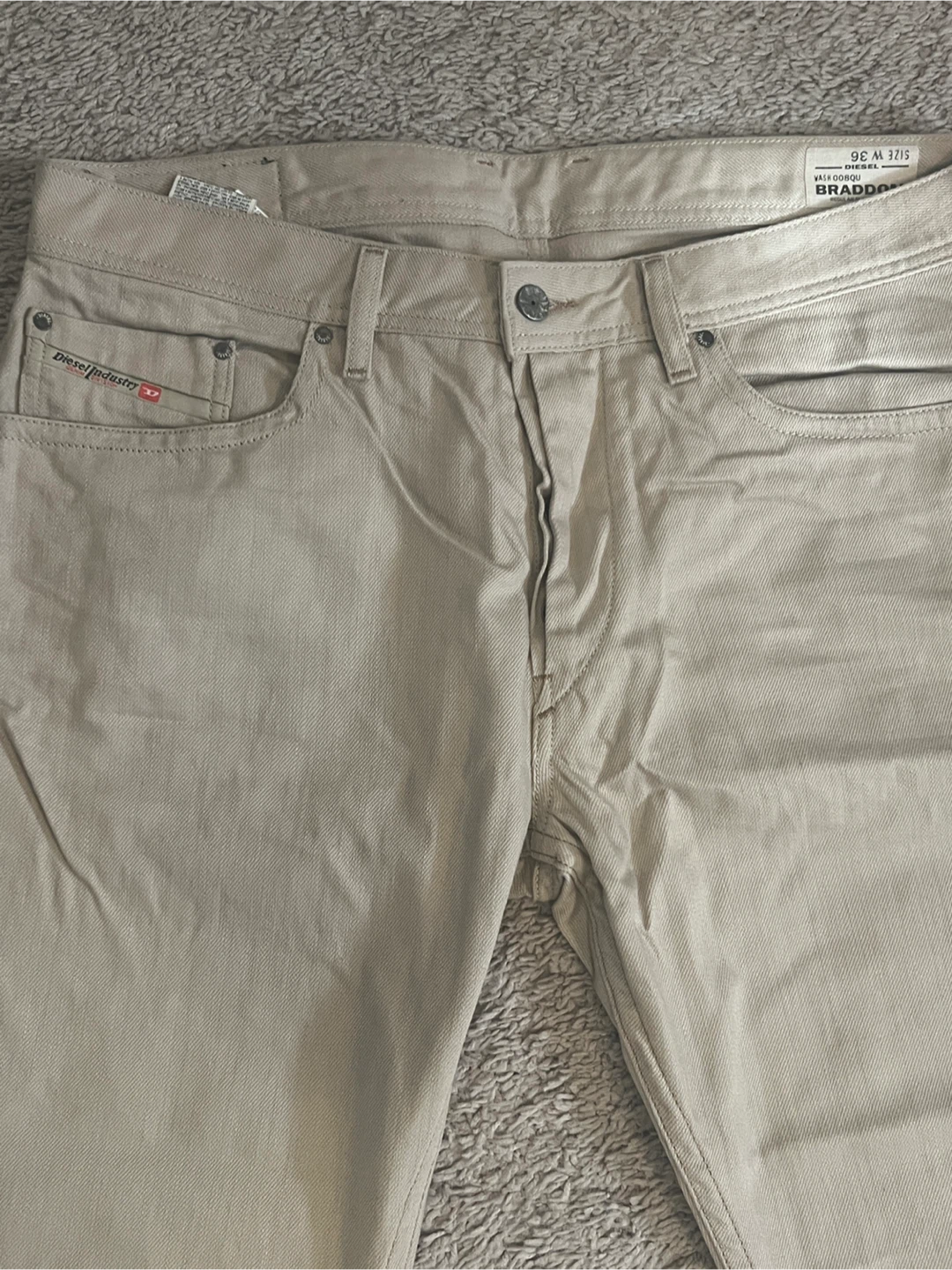 Diesel Braddom Regular Slim Jeans Size W36 - photo 3
