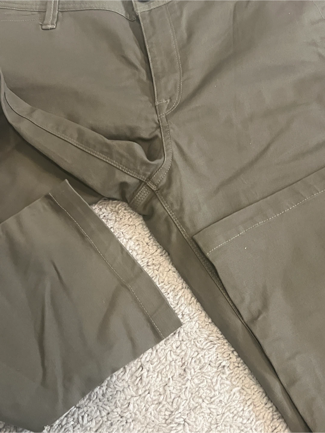 Volcom Men's 36 Olive Green Pants