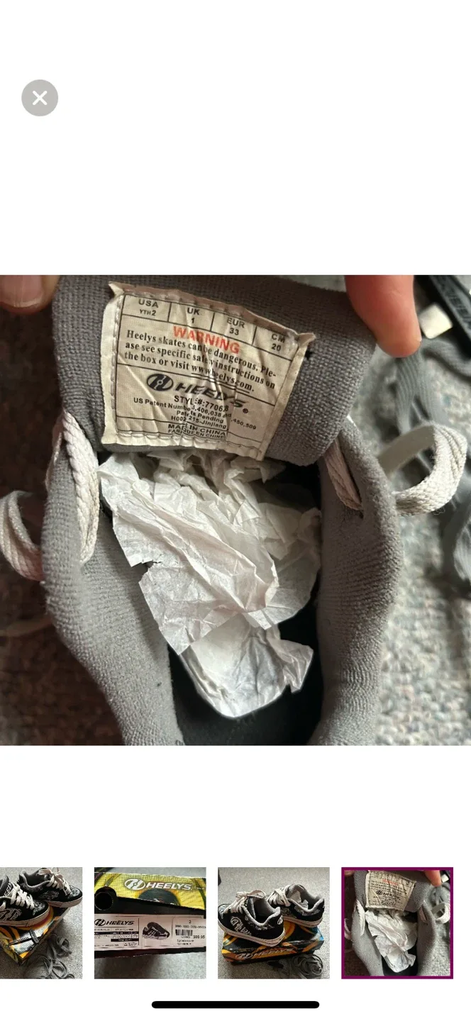 Heelys Roller Shoes, Size US 4 image indicator(4)