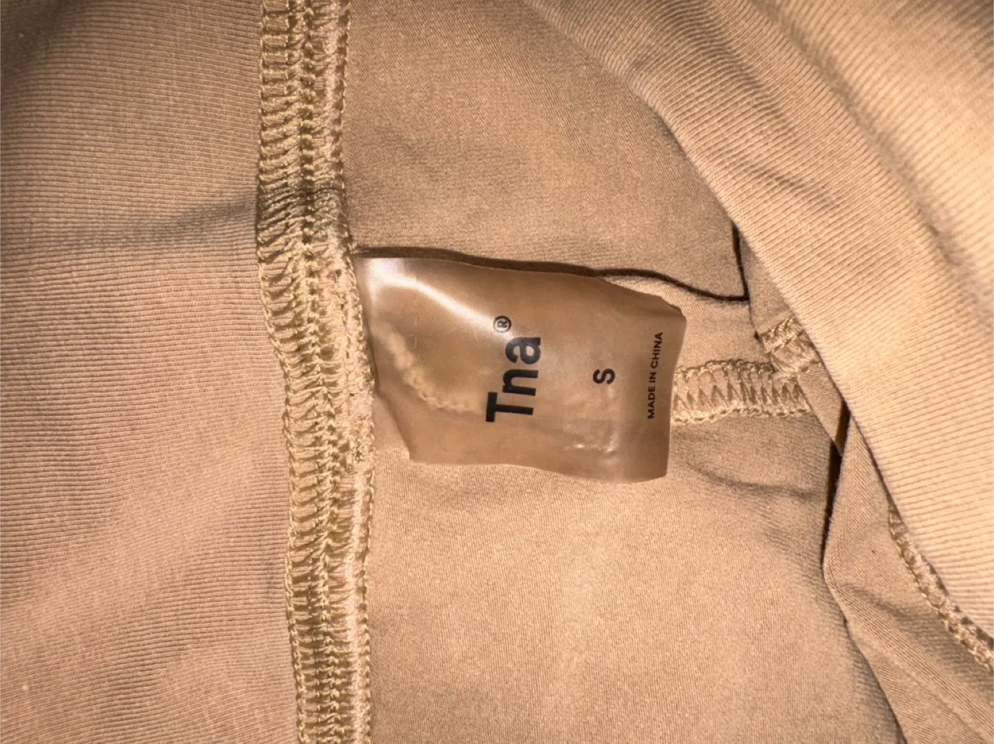 TNA Tan Shorts - Size Small image indicator(4)