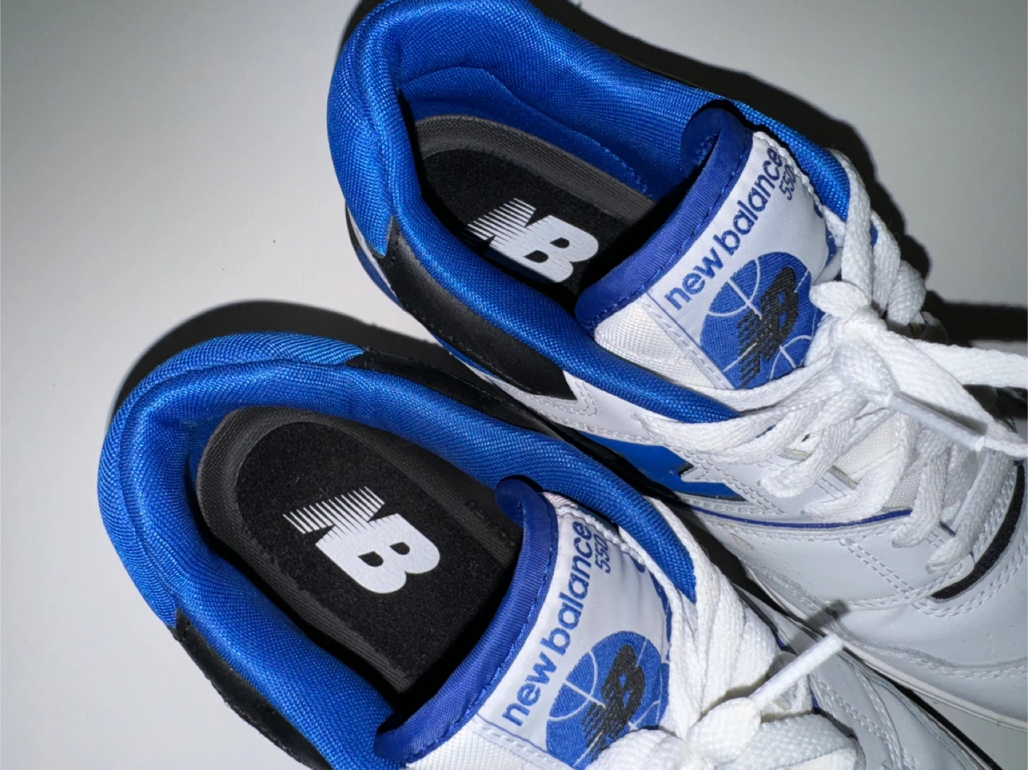 New Balance 550 White/Blue Sneakers Size 10 - photo 2