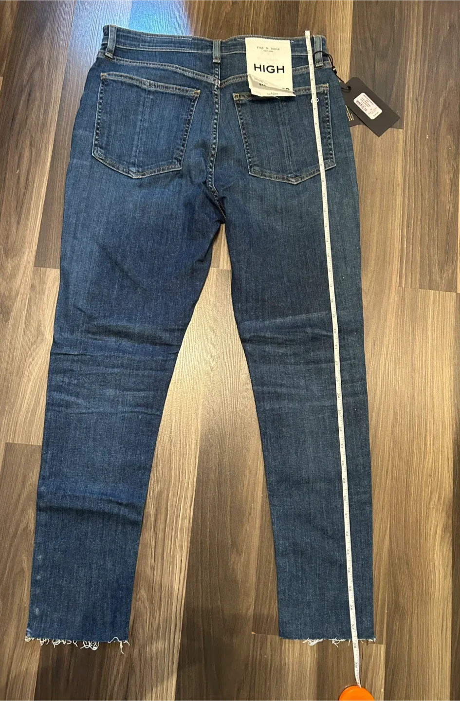 Rag & Bone Nina High Rise Ankle Skinny Jeans Size 29 image indicator(5)