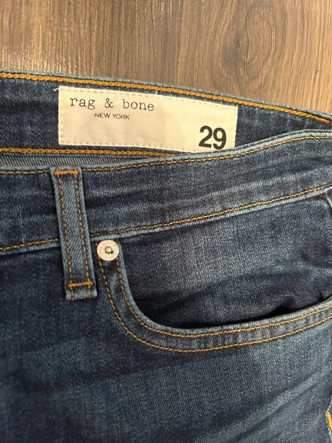 Rag & Bone Nina High Rise Ankle Skinny Jeans Size 29 image indicator(4)