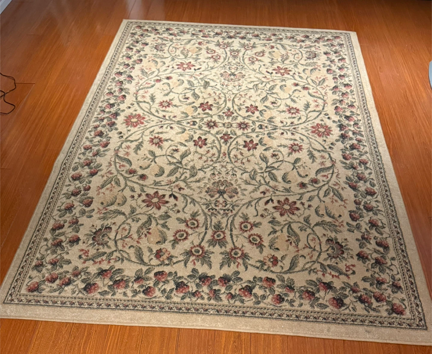 Floral Area Rug