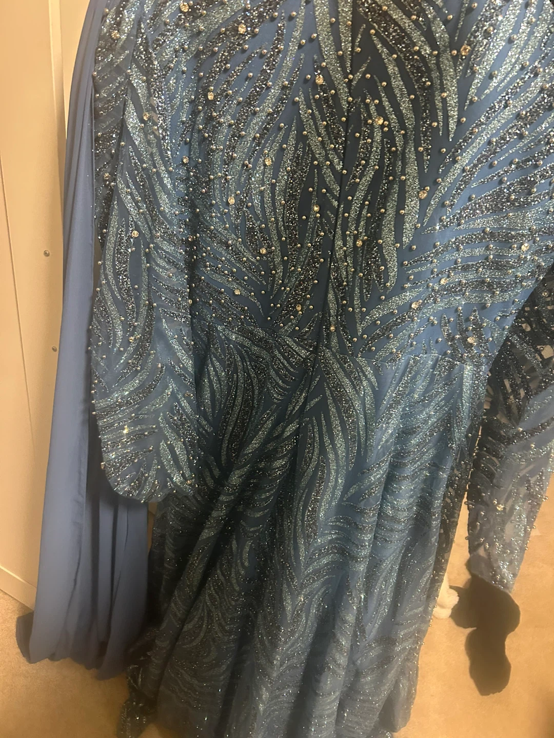 Leonessa Size 46 Blue Embellished dress/gown - photo 5