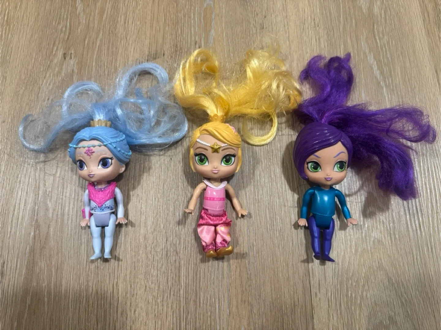 Fisher Price Shimmer and Shine Genie Friends x 3 thumbnail