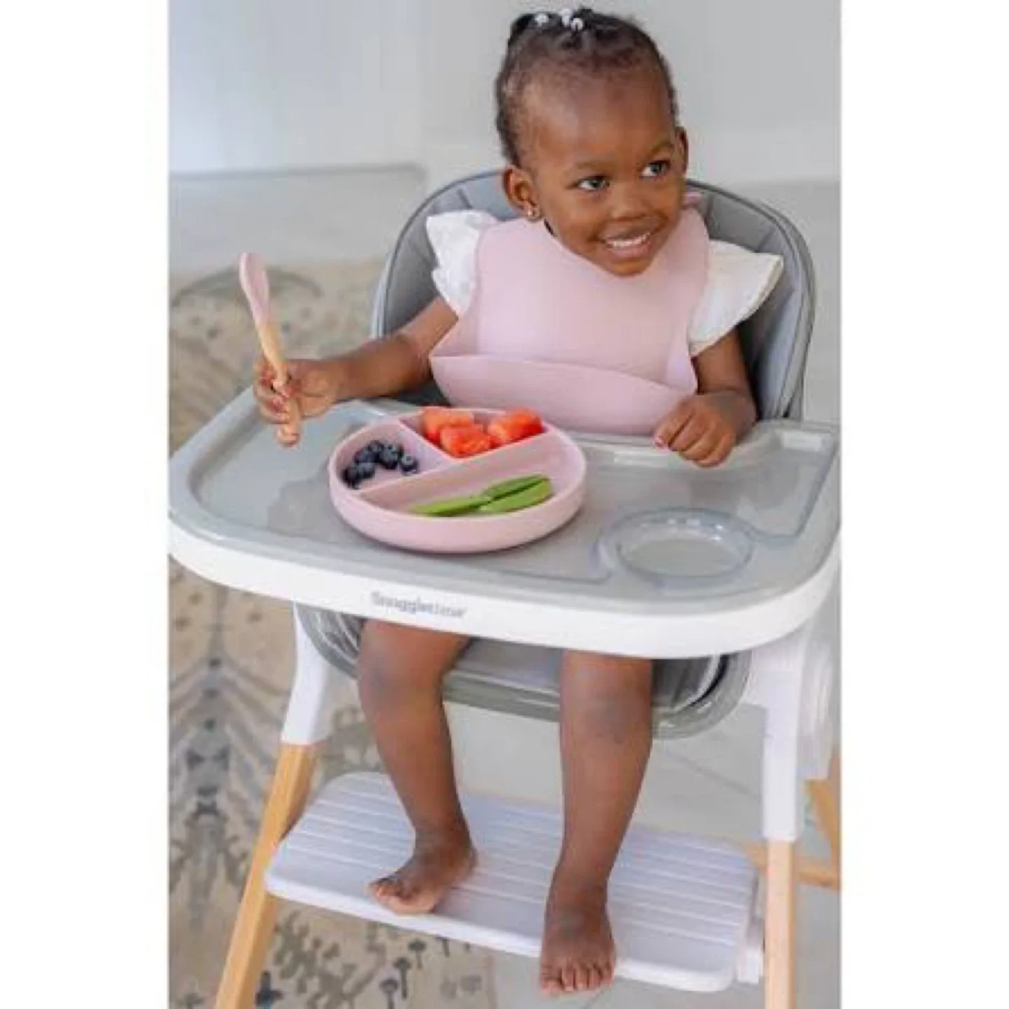 Foldable Baby Eating High Chair image indicator(9)
